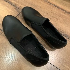 Theatricals Black Slip On Tap Shoes